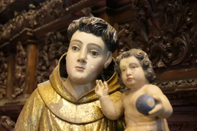 Pormenor de interior de igreja, Marialva